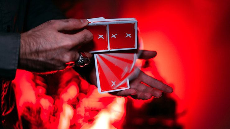 X Deck (Red) Signature Edition Playing Cards by Alex Pandrea : マジックショップ ...