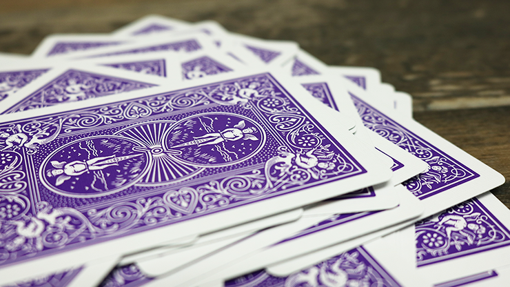 Carti de joc Bicycle Purple