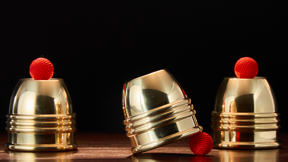 Cups and Balls Brass (パーフェクトバランス・カップセット) by