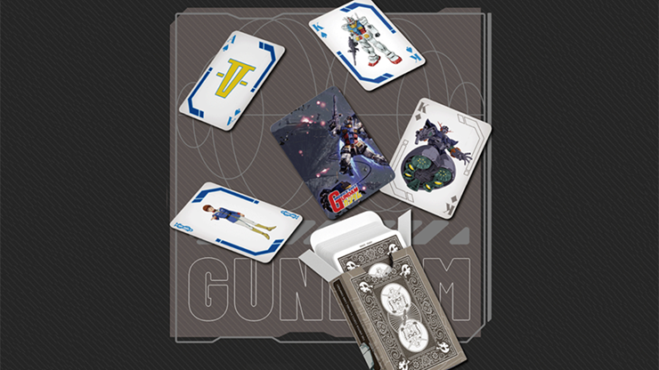 Bicycle Gundam rx78 Playing Cards - Murphy's Magic Supplies