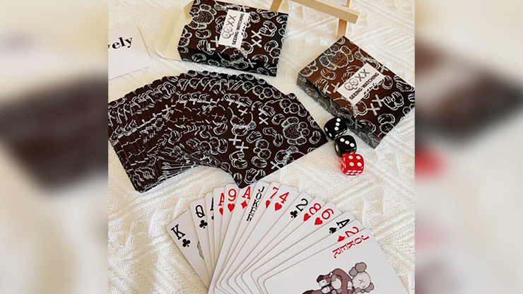 Kaws Seeing / Watching Black Edition Playing Cards - Murphy's