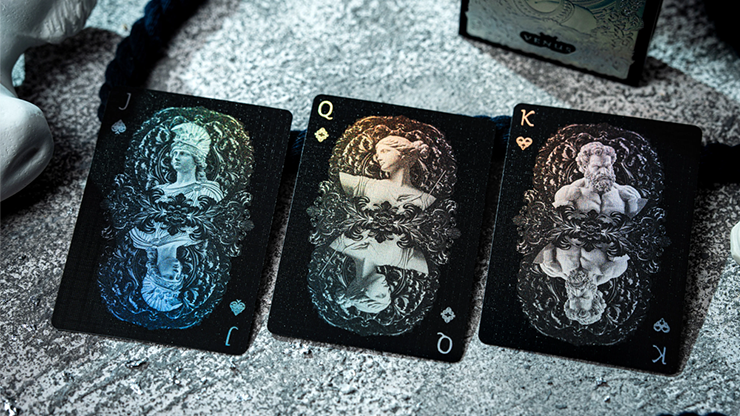 Venus Platinum (Black) Playing Cards by TCC Fashion : マジック