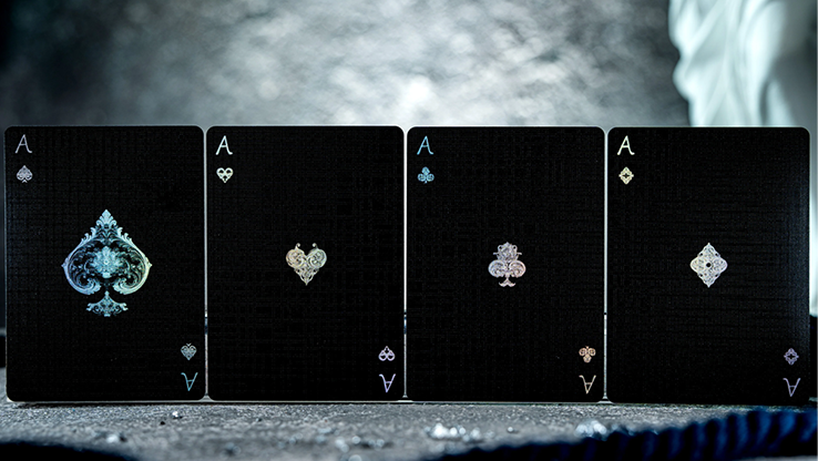 Venus Platinum (Black) Playing Cards by TCC Fashion : マジック