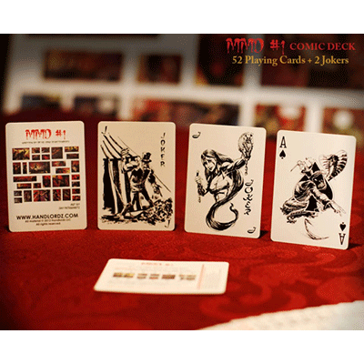 Carti de joc MMD#1 Comic Deck