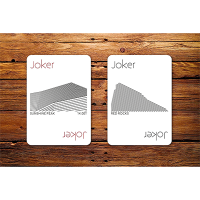 Peak Playing Cards (Day) by USPCC MagicWorld Magic Shop