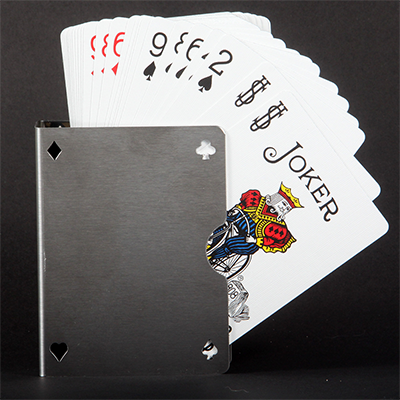 Card Guard Stainless (Perforated)... MagicWorld Magic Shop
