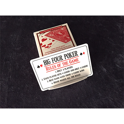 Big Four Poker (DVD and Gimmick)... MagicWorld Magic Shop