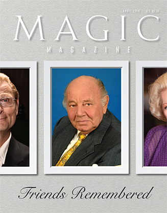 Magic Magazine April 2016 - Book MagicWorld Magic Shop