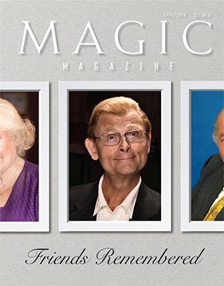 Magic Magazine April 2016 - Book MagicWorld Magic Shop