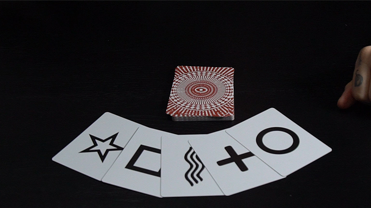 ESP Origins Deck Only (Red) by... MagicWorld Magic Shop