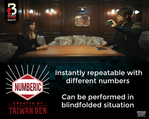 Numberic by Taiwan Ben - Trick MagicWorld Magic Shop
