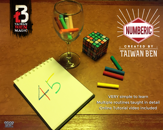 Numberic by Taiwan Ben - Trick MagicWorld Magic Shop