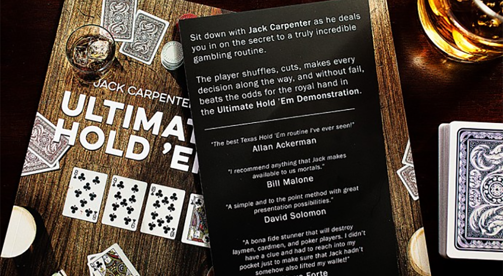 Ultimate Hold 'Em by Jack Carpenter... MagicWorld Magic Shop