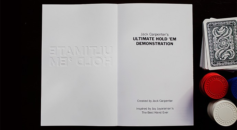 Ultimate Hold 'Em by Jack Carpenter... MagicWorld Magic Shop