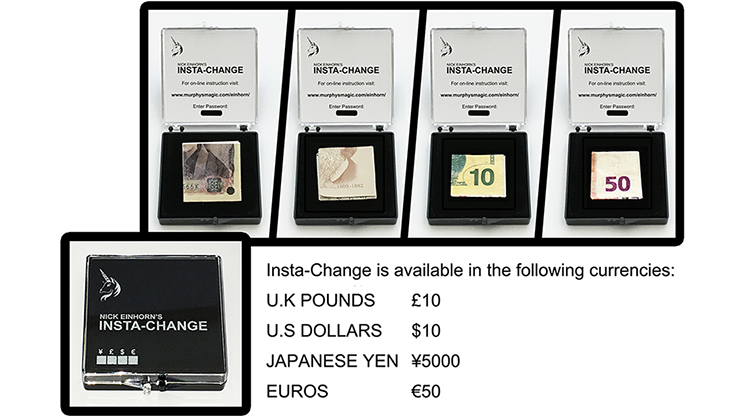 Insta-Change (Pound) by Nicholas... MagicWorld Magic Shop