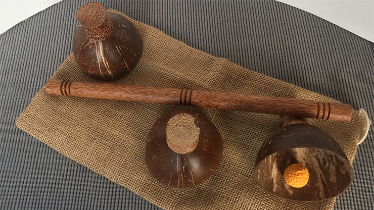 Cheppum Panthum Coconut Shell Cups... MagicWorld Magic Shop