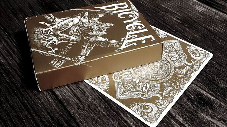 Bicycle Gold Asura Playing Card... MagicWorld Magic Shop