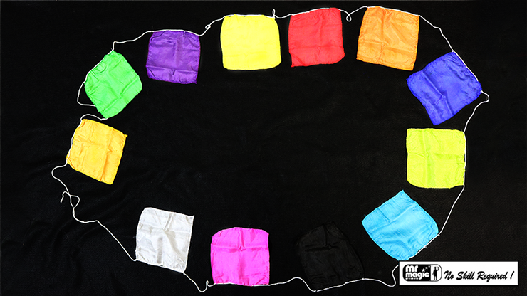 String of Silks by Mr. Magic -... MagicWorld Magic Shop
