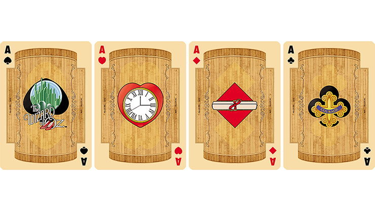 The Wizard of Oz Playing Cards MagicWorld Magic Shop