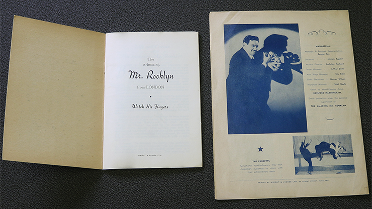 Mr. Rooklyn Souvenir Book (Rare/OOP)... MagicWorld Magic Shop