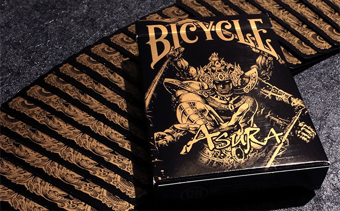 Bicycle Asura Black/Gold Playing... MagicWorld Magic Shop