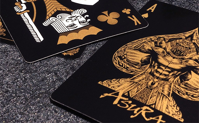 Bicycle Asura Black/Gold Playing... MagicWorld Magic Shop