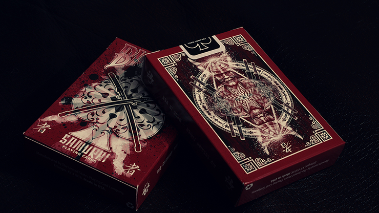 Samurai Deck V3 (Red) by USPCC... MagicWorld Magic Shop