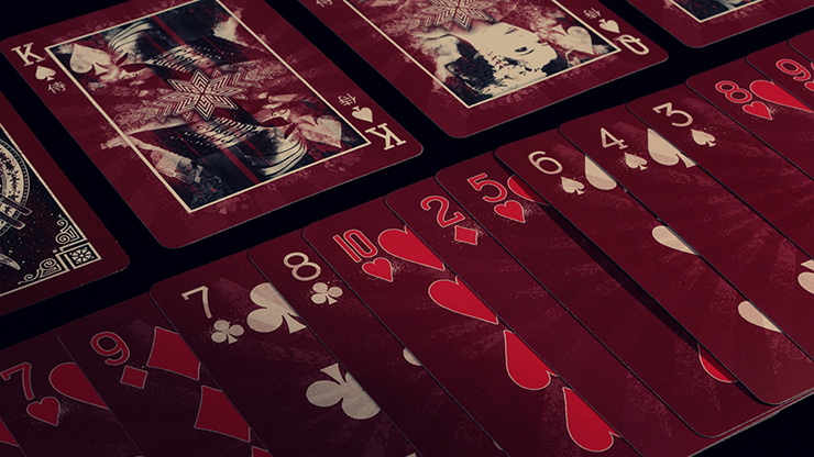 Samurai Deck V3 (Red) by USPCC... MagicWorld Magic Shop