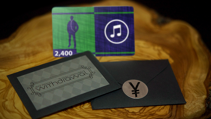 Withdrawal (JP Yen) by Jeff Prace... MagicWorld Magic Shop
