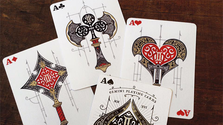 Gemini Ignis Playing Cards by Stockholm17 MagicWorld Magic Shop