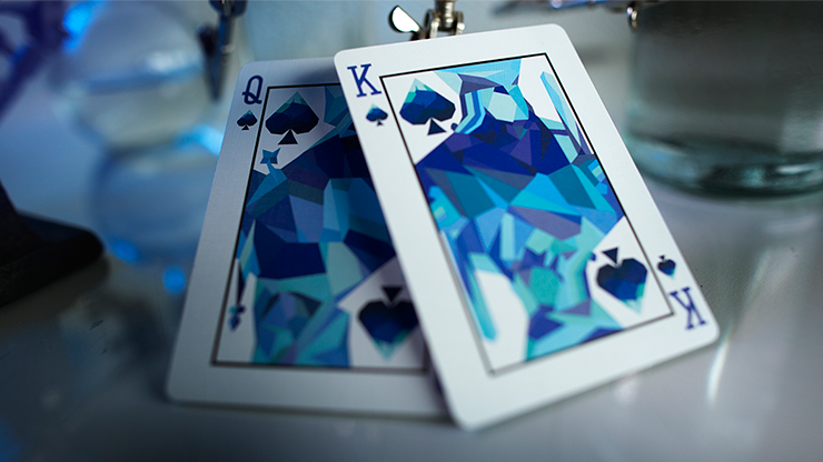 Memento Mori Blue Playing Cards MagicWorld Magic Shop