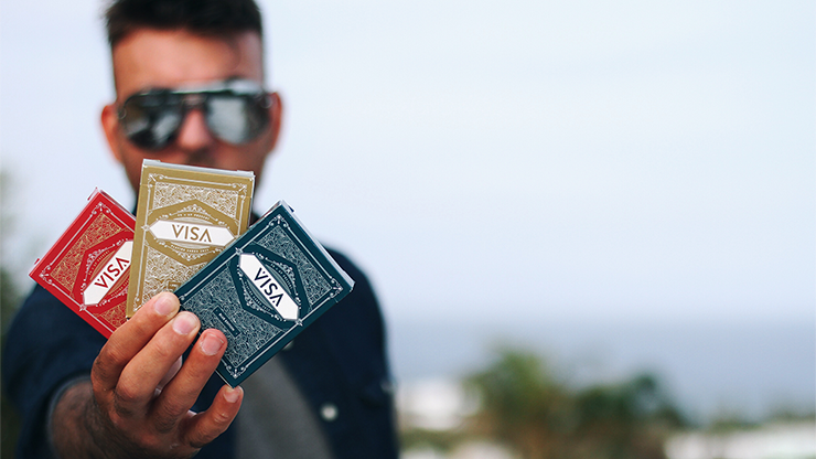 Visa Blue Playing Cards by Patrick... MagicWorld Magic Shop