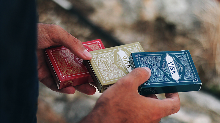 Visa Blue Playing Cards by Patrick... MagicWorld Magic Shop