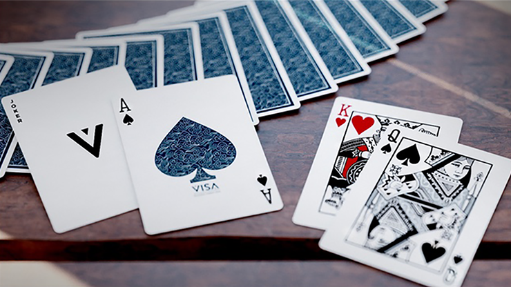 Visa Blue Playing Cards by Patrick... MagicWorld Magic Shop
