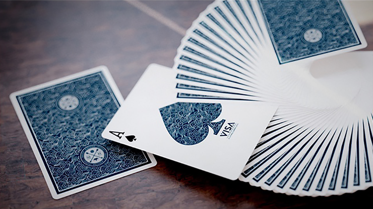 Visa Blue Playing Cards by Patrick... MagicWorld Magic Shop