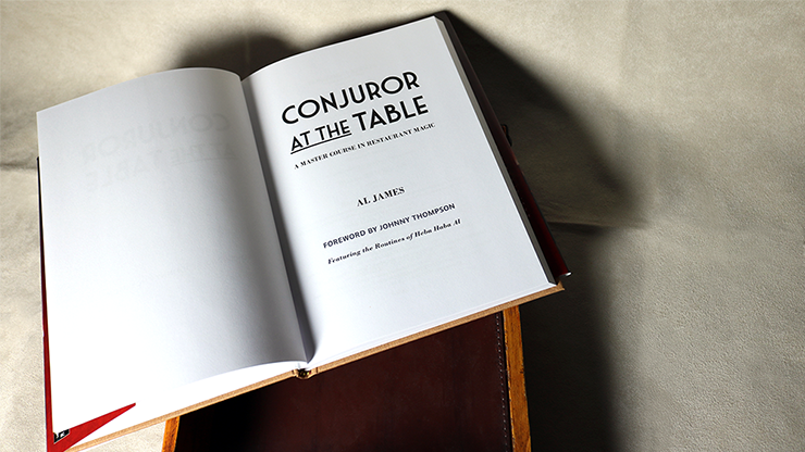 Conjuror at the Table by Al James... MagicWorld Magic Shop