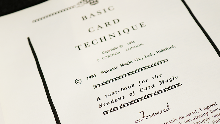 Basic Card Technique by Anthony... MagicWorld Magic Shop