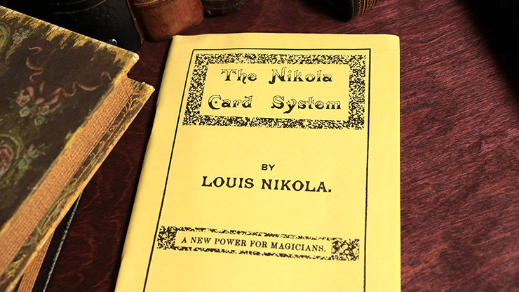 The Nikola Card System by Louis... MagicWorld Magic Shop