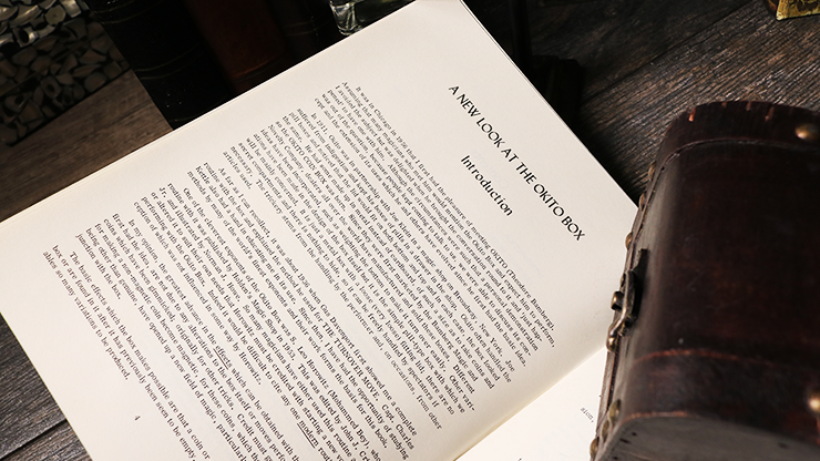Okito Box by Lewis Ganson - Book MagicWorld Magic Shop