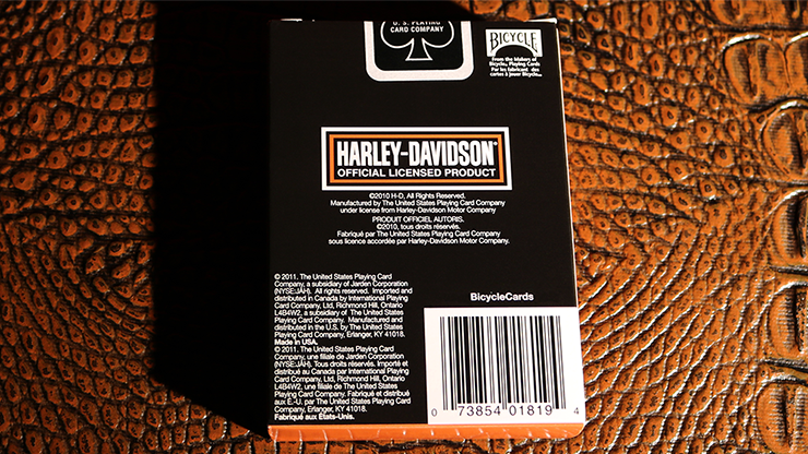 Harley Davidson Oil Playing Cards... MagicWorld Magic Shop