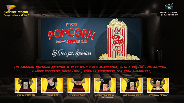Popcorn Machine 3.0 by George Iglesias... MagicWorld Magic Shop
