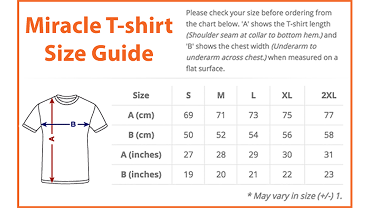 Miracle T-shirt Prediction (Large)... MagicWorld Magic Shop