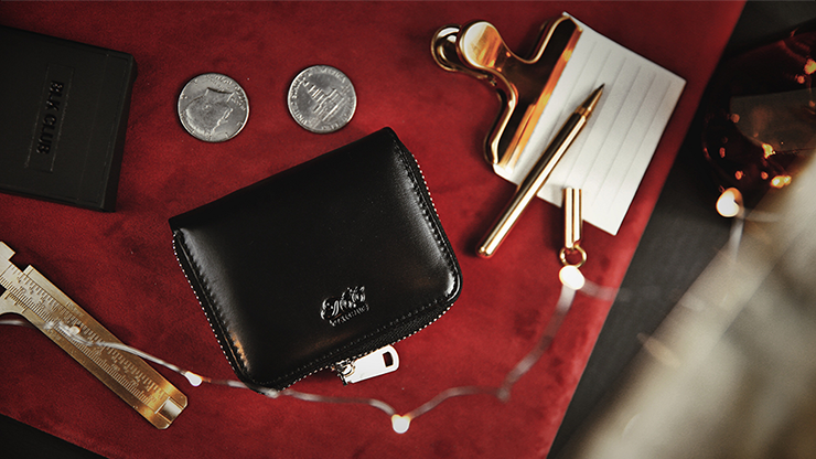 Zipper Playing Card Case (Leather)... MagicWorld Magic Shop