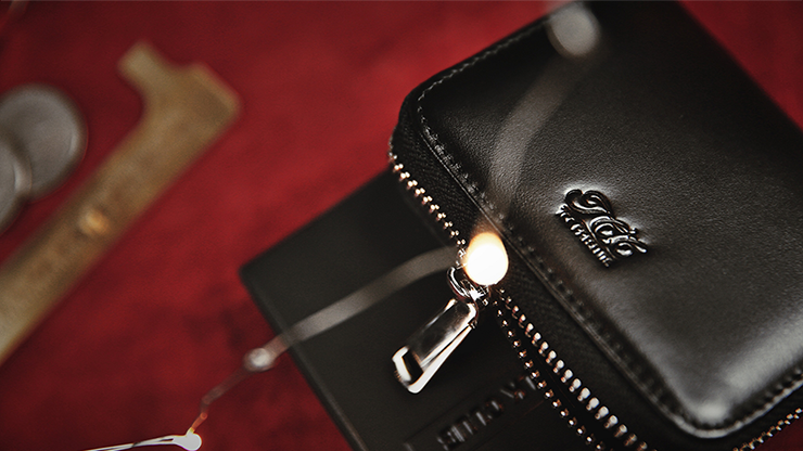 Zipper Playing Card Case (Leather)... MagicWorld Magic Shop