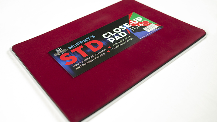 Standard Close-Up Pad 11X16 (Red)... MagicWorld Magic Shop