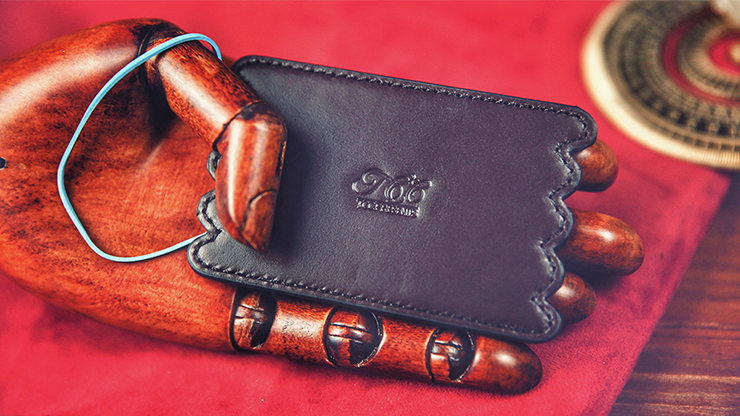 Rubber Band Leather Board (Brown)... MagicWorld Magic Shop