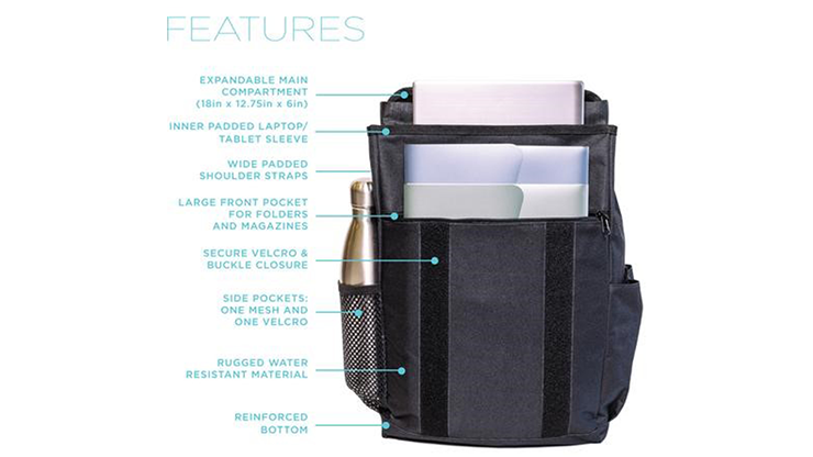 CARD Backpack (Blue) by Paul Romhany... MagicWorld Magic Shop