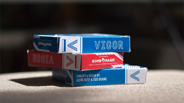 Vigor Playing Cards: Blue Edition MagicWorld Magic Shop