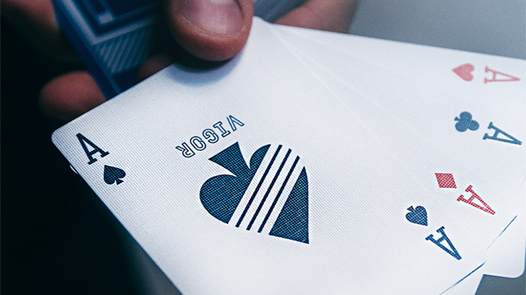 Vigor Playing Cards: Blue Edition MagicWorld Magic Shop