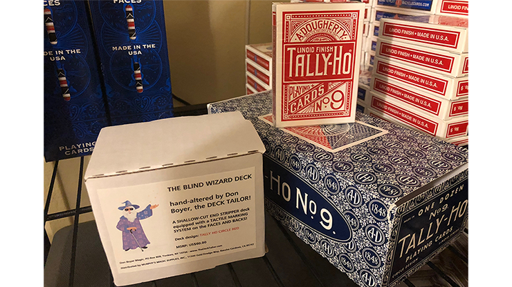 The Blind Wizard Deck Red Tally... MagicWorld Magic Shop